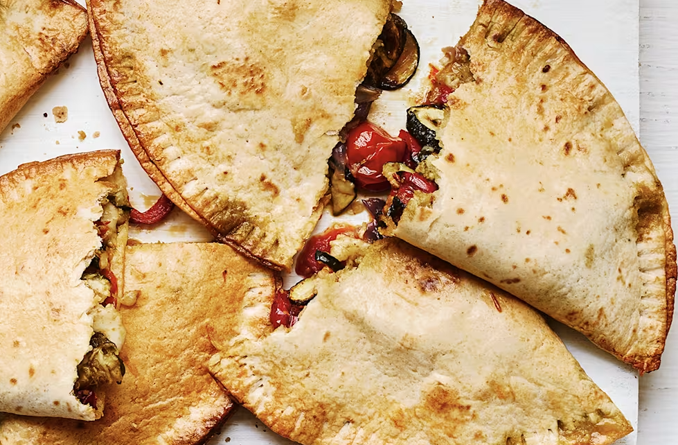 veggie calzone